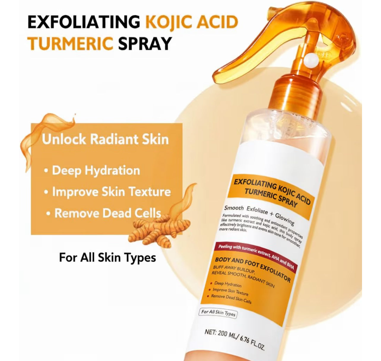 Lumi Kojic Acid and Tumeric Dark Spot Remover Spray
